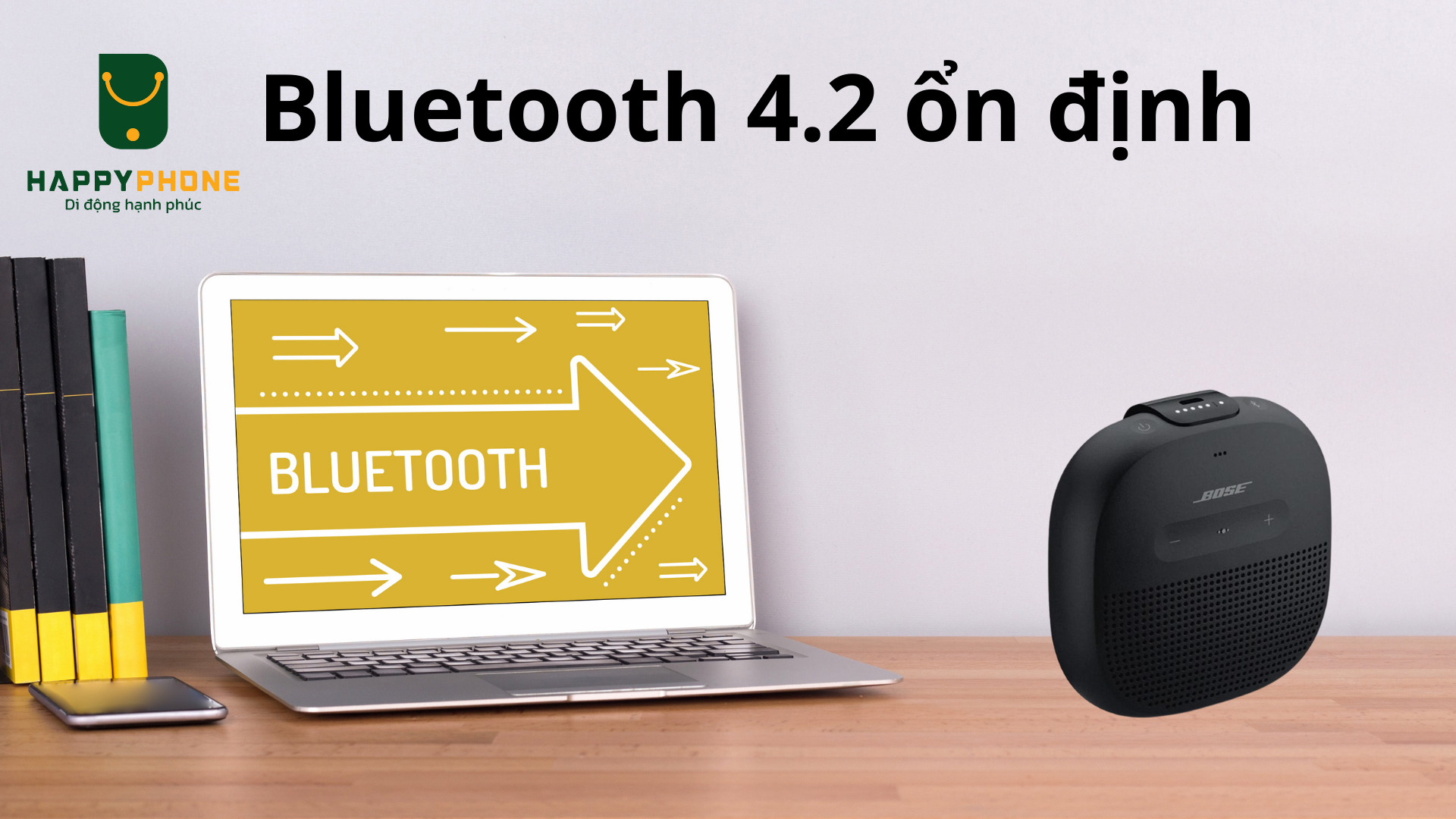 Loa Bluetooth Bose Soundlink Micro Kết nối Bluetooth 4.2 ổn định