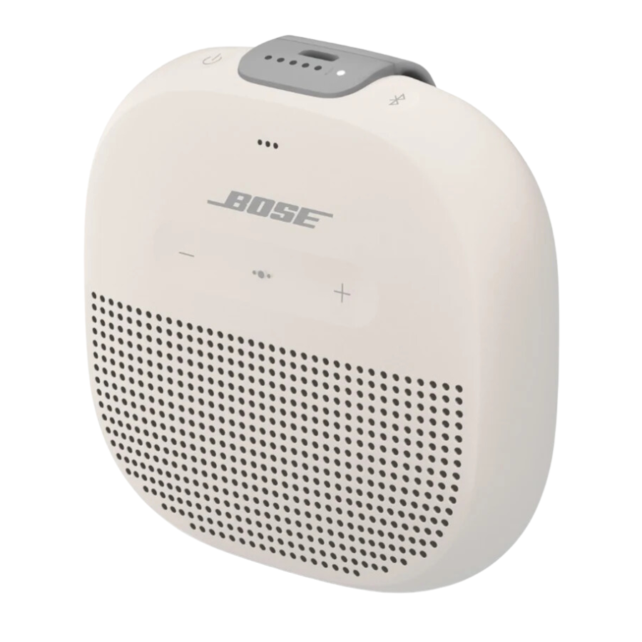 Loa Bluetooth Bose Soundlink Micro - Trắng góc nghiêng