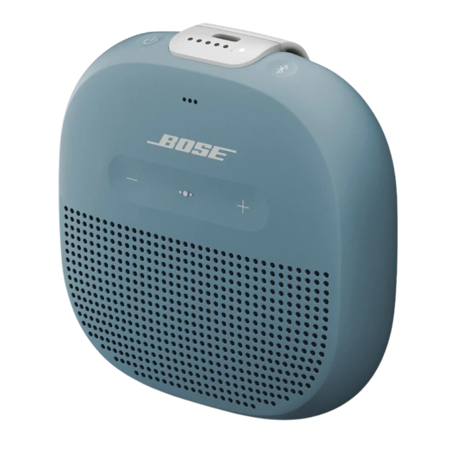 Loa Bluetooth Bose Soundlink Micro - Xanh đá góc nghiêng