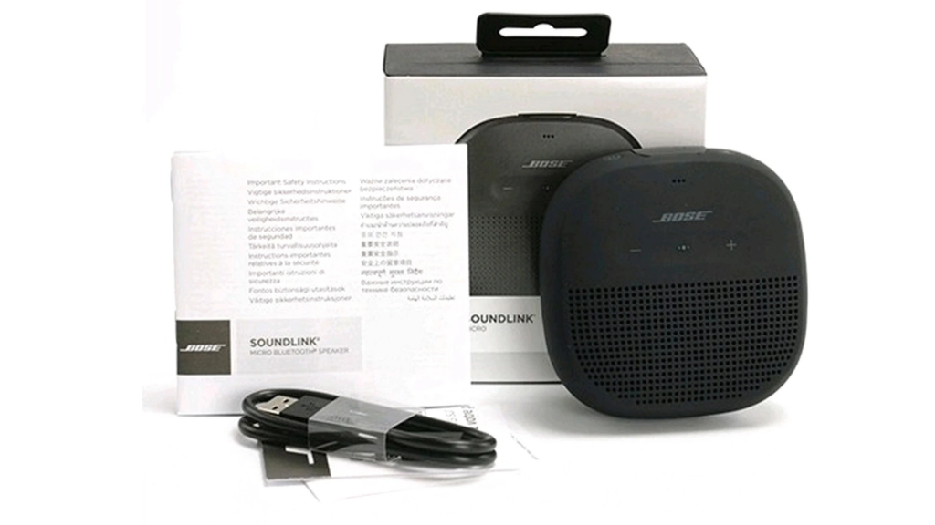 Loa Bluetooth Bose Soundlink Micro unbox