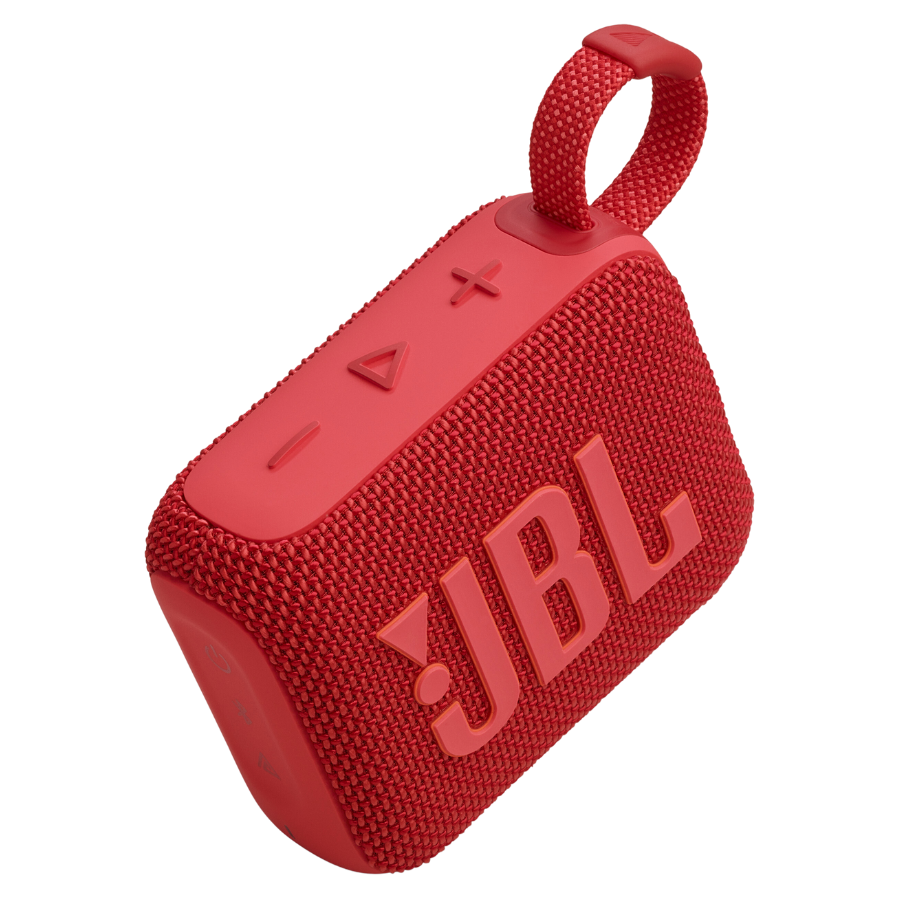 Loa Bluetooth JBL Go 4 - Đỏ góc nghiêng phía trên