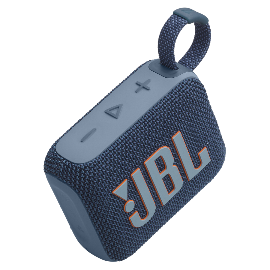 Loa Bluetooth JBL Go 4 - Xanh dương góc nghiêng phía trên