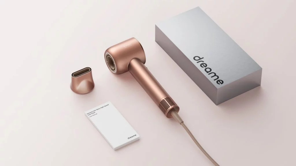 Máy sấy tóc Dreame Glory AHD6A Hồng Full bộ