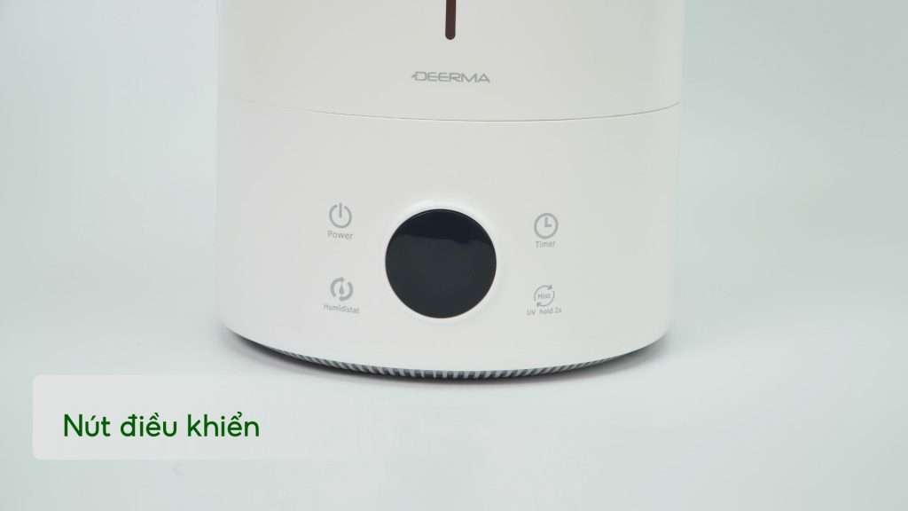 Máy tạo độ ẩm Deerma F628S Nút điều khiển