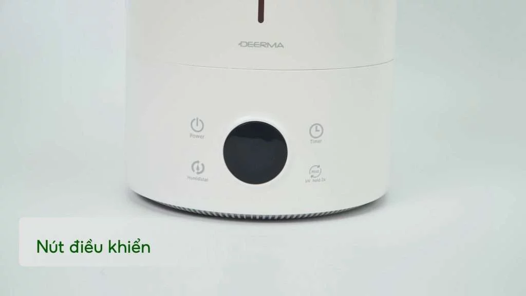 Máy tạo độ ẩm Deerma F628S Nút điều khiển