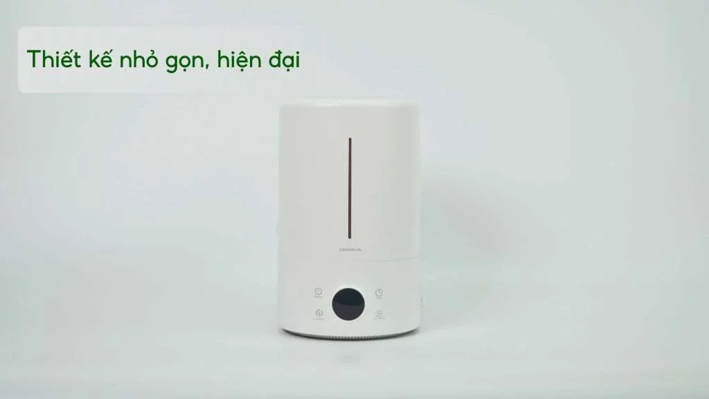 Máy tạo độ ẩm Deerma F628S Thiết kế nhỏ gọn, hiện đại