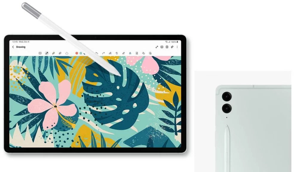 Máy tính bảng Samsung Galaxy Tab S9 FE Plus Wifi bút Spen phác thảo và vẽ với hiệu suất vượt trội