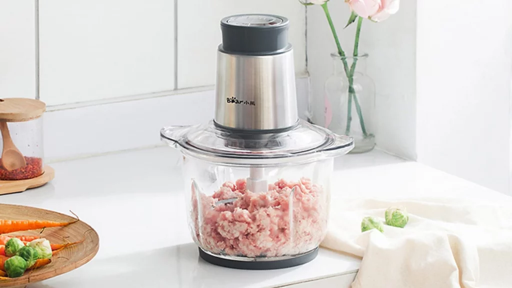 Máy xay thực phẩm Bear QSJ-B03Y7 có dung tích lớn đến 2000ml