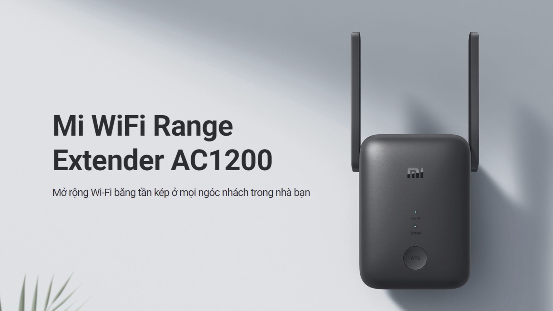 Mi WiFi Range Extender AC1200 Nâng cao kết nối có dây và độ phủ sóng