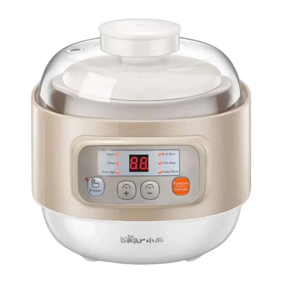 Nồi Nấu Chậm Bear DDZ-A08T8 Màu Nâu