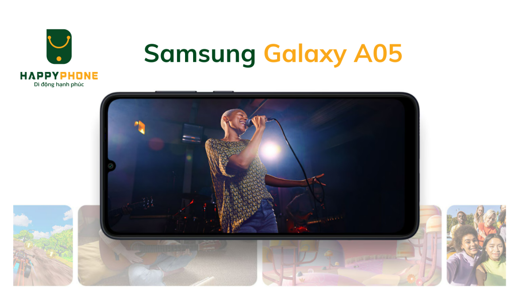 Samsung Galaxy A05 được trang bị một màn hình chất lượng