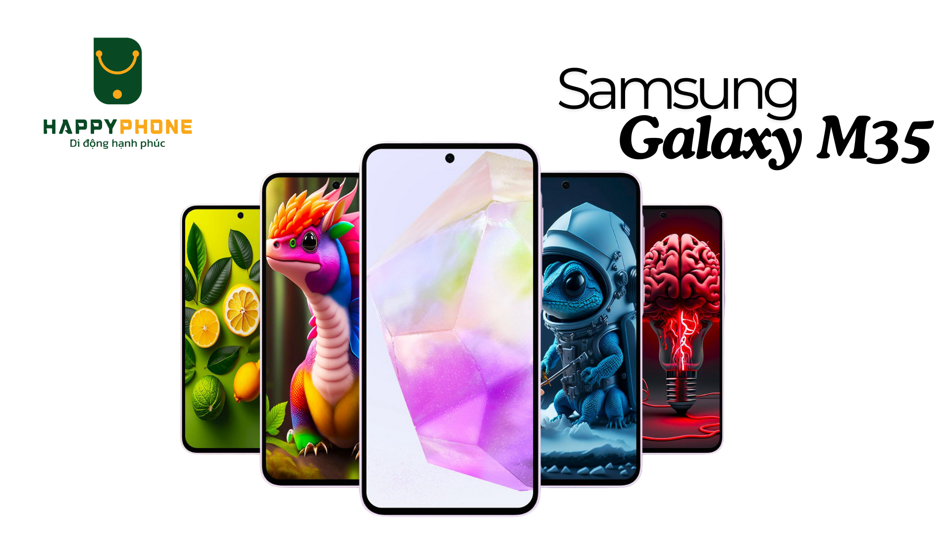 Samsung Galaxy M35 sử dụng màn hình nốt ruồi
