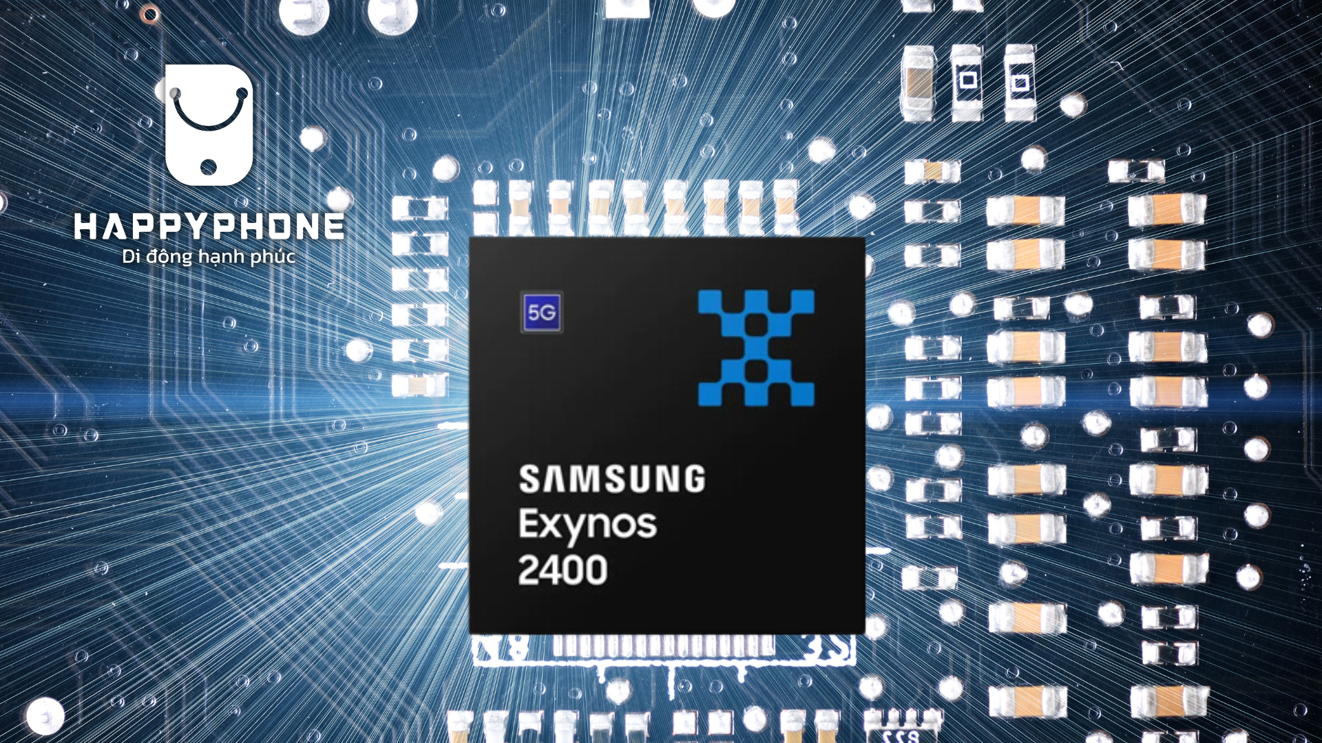 Con chip Exynos 2400 for Galaxy mang đến cấu hình cực kỳ mạnh mẽ