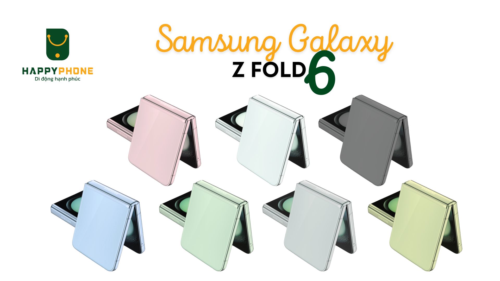 Samsung Galaxy Z Flip 6 có 7 tùy chọn màu sắc khác nhau