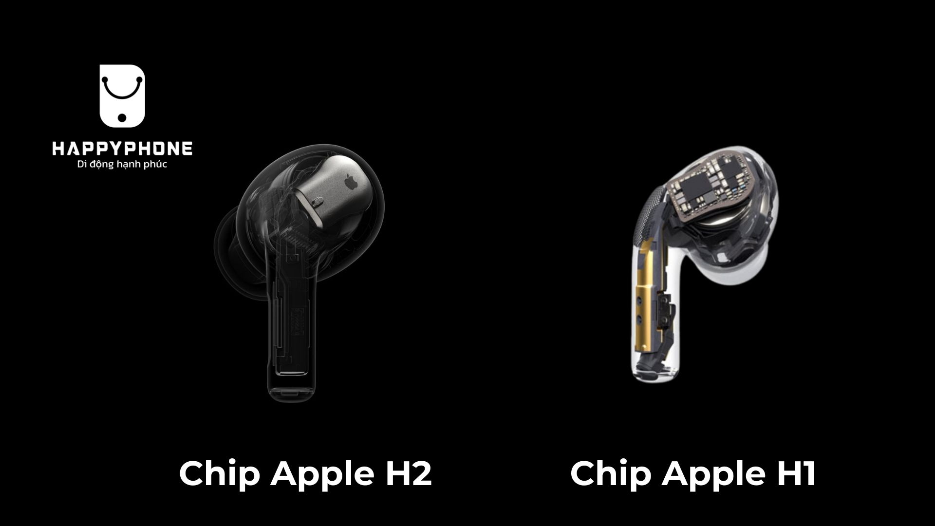 So sánh con chip của Airpods 4 với Airpods 3
