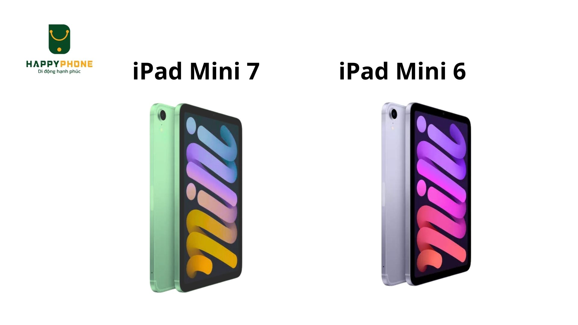 So sánh thiết kế của iPad Mini 7 và iPad Mini 6