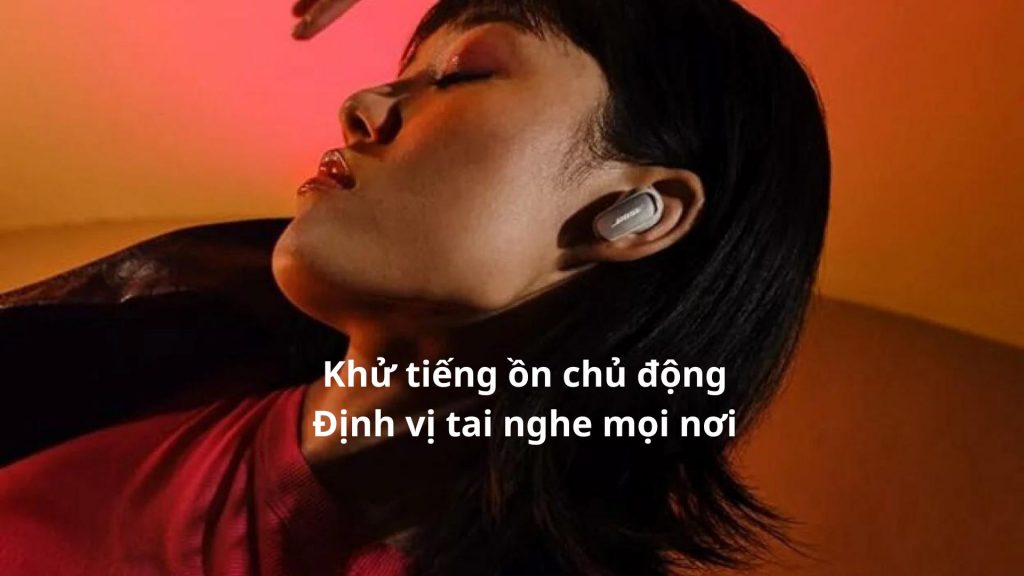 Tai nghe Bluetooth Bose QuietComfort Ultra Earbuds Khử tiếng ồn chủ động Định vị tai nghe mọi nơi