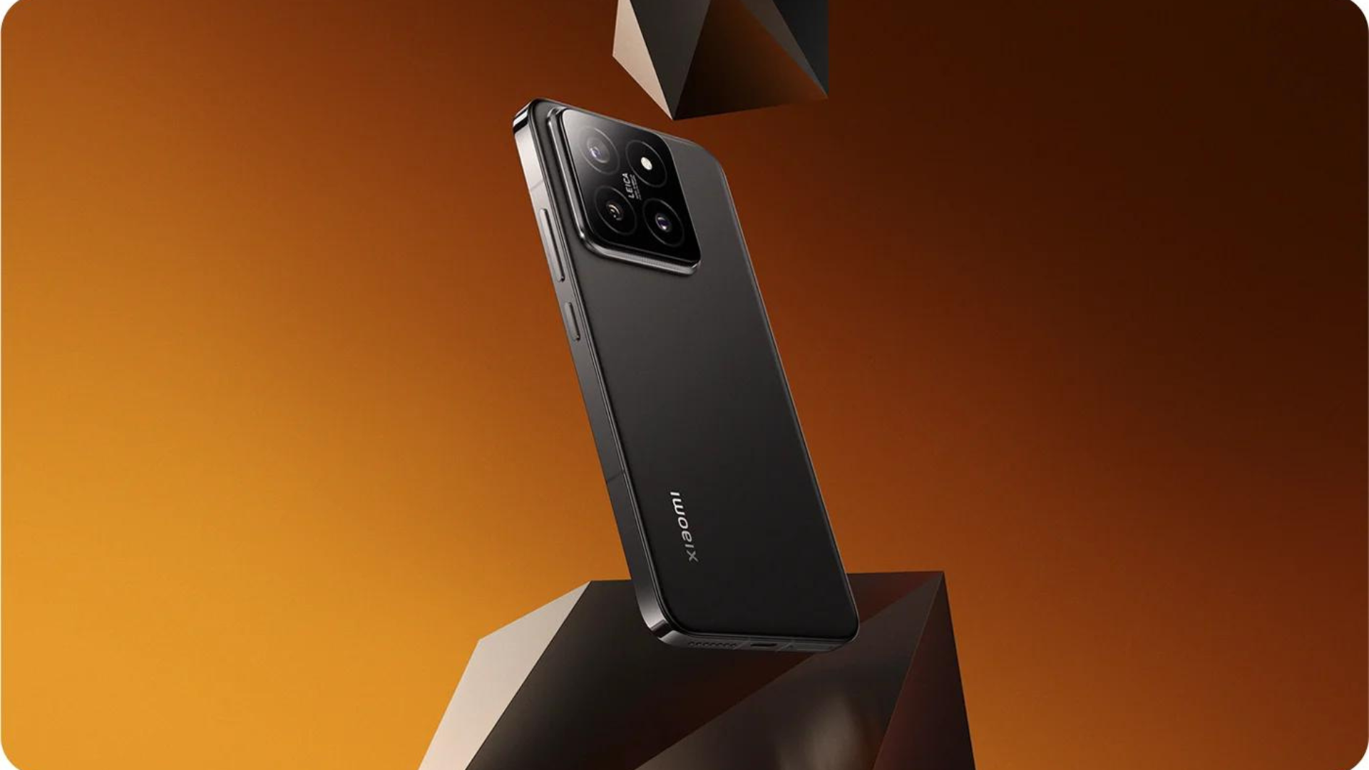 Xiaomi 14 được thiết kế màu đen