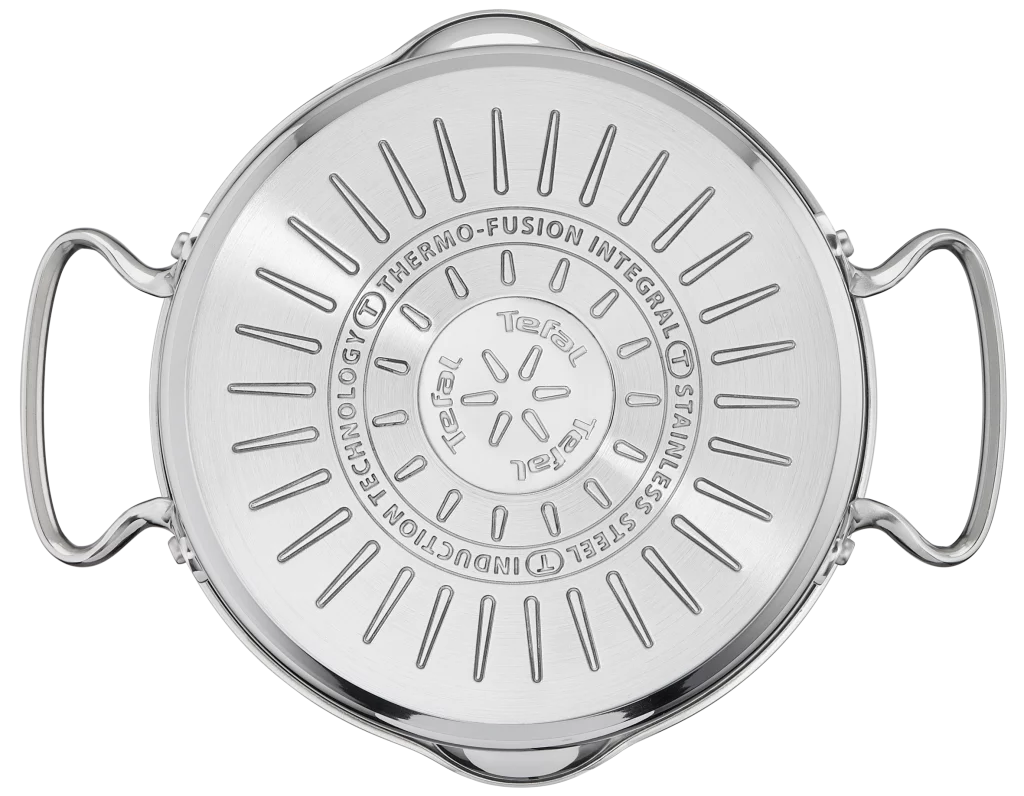 BỘ 3 NỒI INOX TEFAL DUETTO PLUS chi tiết đáy nồi