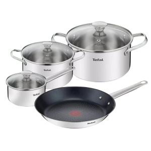 BỘ NỒI CHẢO INOX TEFAL COOK EAT B922S784 (16, 20, 24, 28CM)