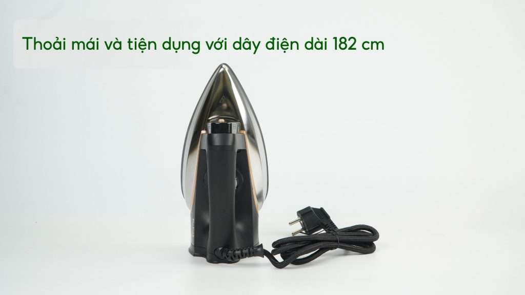 Bàn Ủi Khô Tích Hợp Bình Xịt Nước Tefal FS3120L0 Thoải mái và tiện dụng với dây điện dài 182 cm