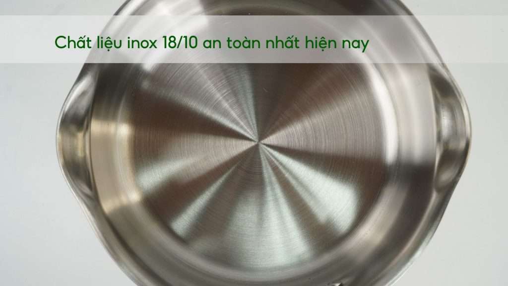 Bộ 3 nồi inox Tefal Duetto Plus G719S674 quánh 16 cm, 1 nồi 20 cm, 1 nồi 24 cm Chất liệu inox 18_10 an toàn nhất hiện nay