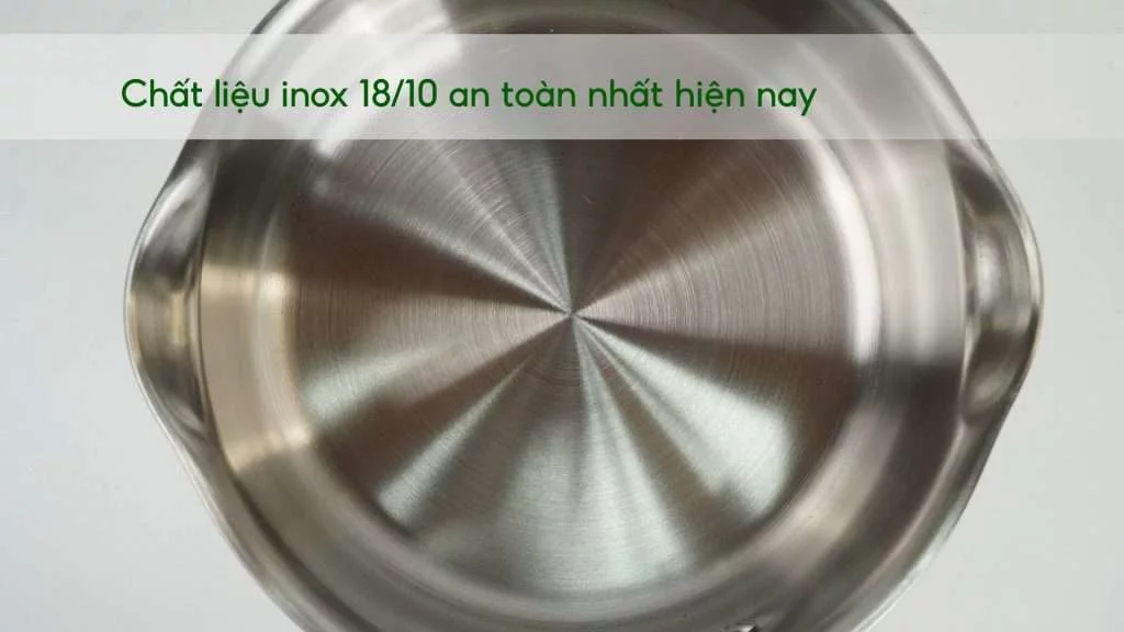 Bộ 3 nồi inox Tefal Duetto Plus G719S674 quánh 16 cm, 1 nồi 20 cm, 1 nồi 24 cm Chất liệu inox 18_10 an toàn nhất hiện nay