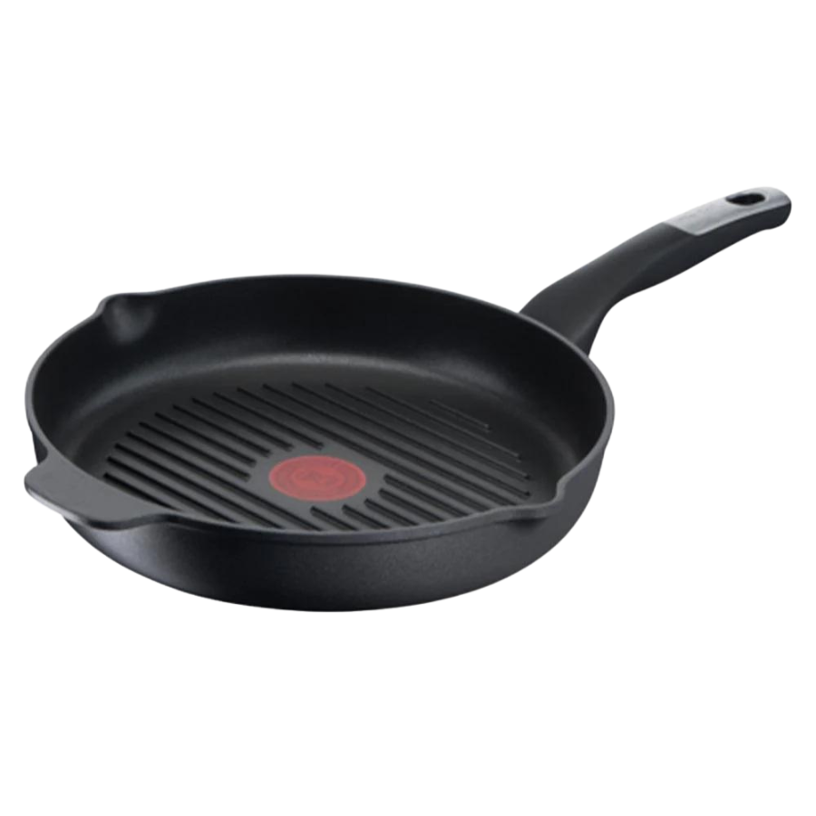 Chảo Đúc Cao Cấp Nướng, Chiên Tefal Robusto Có Miệng Rót 26Cm góc nghiêng