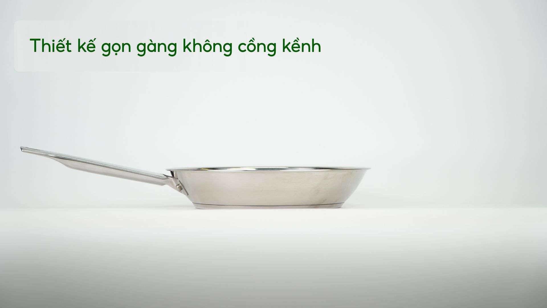 Chảo Inox Cao Cấp Professional Tefal B9210455 24Cm B9210455 Thiết kế gọn gàng không cồng kềnh