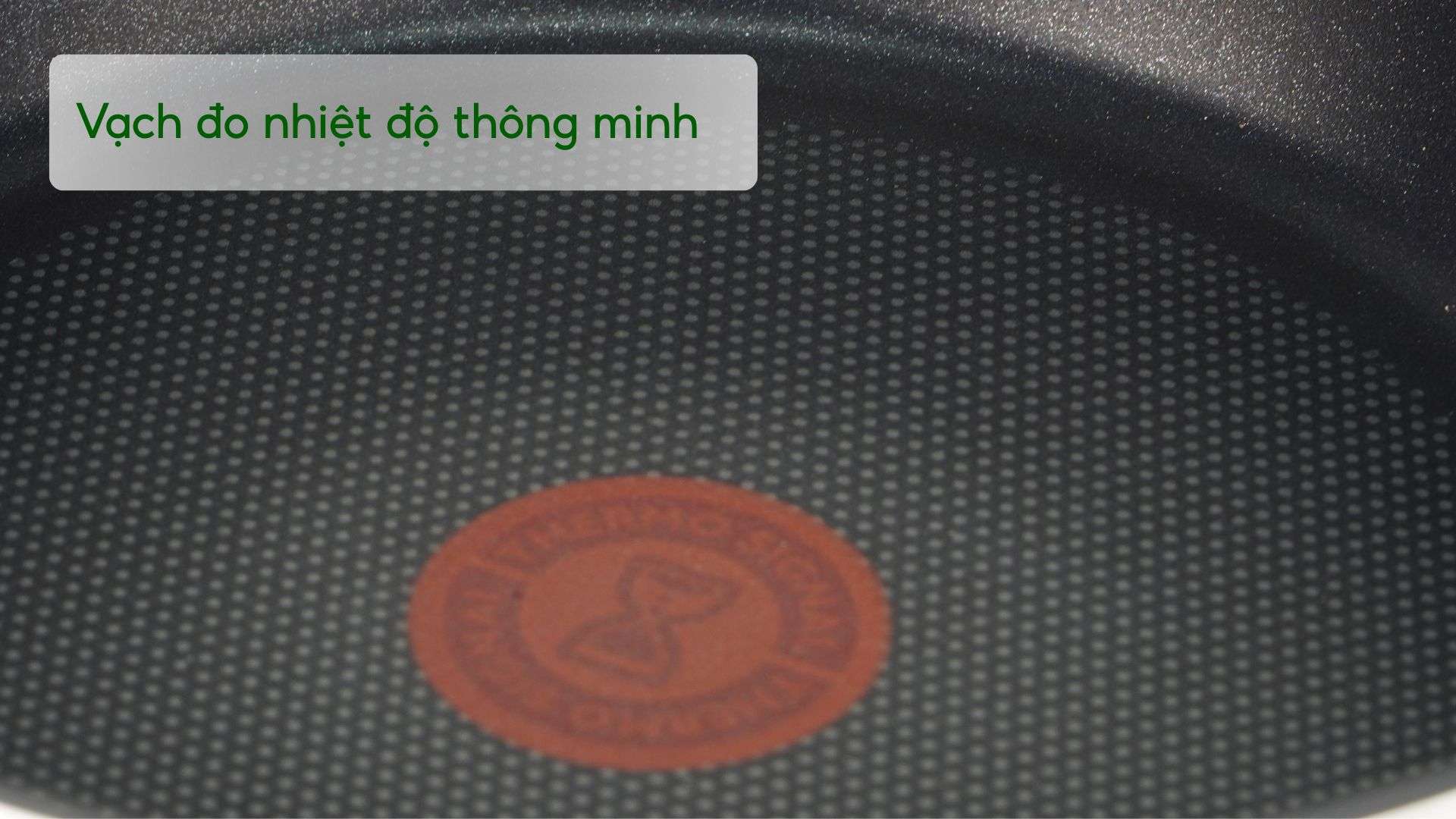 Chảo Nồi Có Nắp Đa Năng 3 Trong 1 Tefal 24Cm Đen G1668795 Vạch đo nhiệt độ thông minh