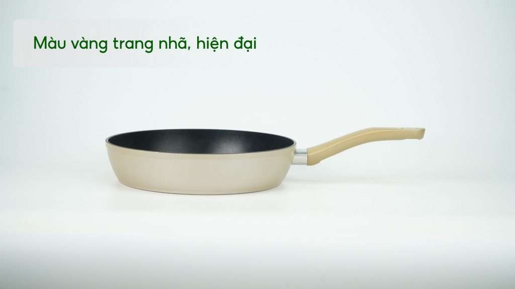 Chảo chiên Tefal Sensations 26cm H9100514 Màu vàng trang nhã, hiện đại