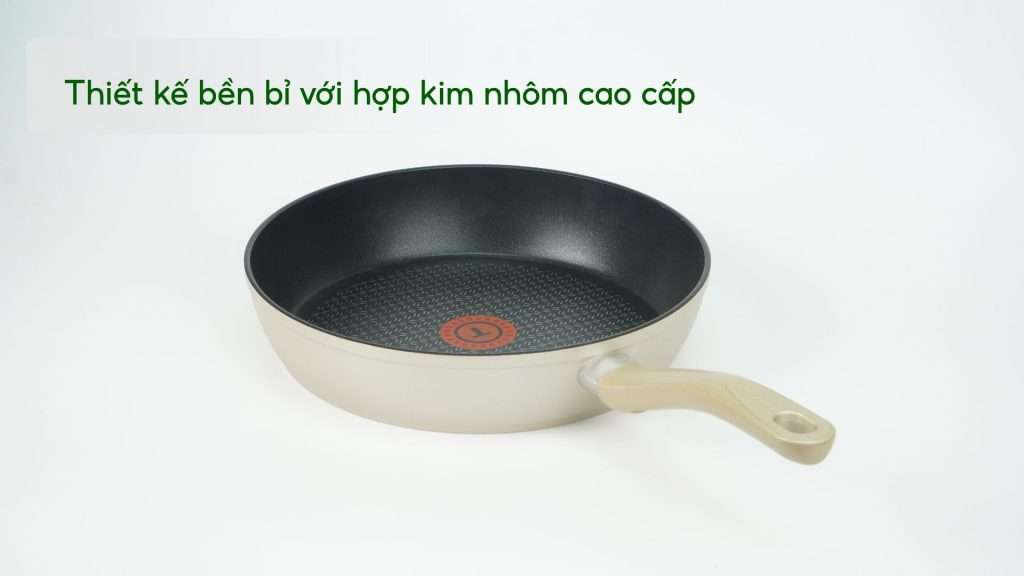 Chảo chiên Tefal Sensations 26cm H9100514 Thiết kế bền bỉ với hợp kim nhôm cao cấp
