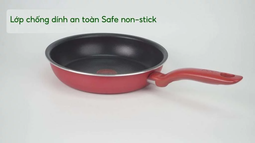 Chảo chiên Tefal So Chef 28cm G1350696 Lớp chống dính an toàn Safe non-stick