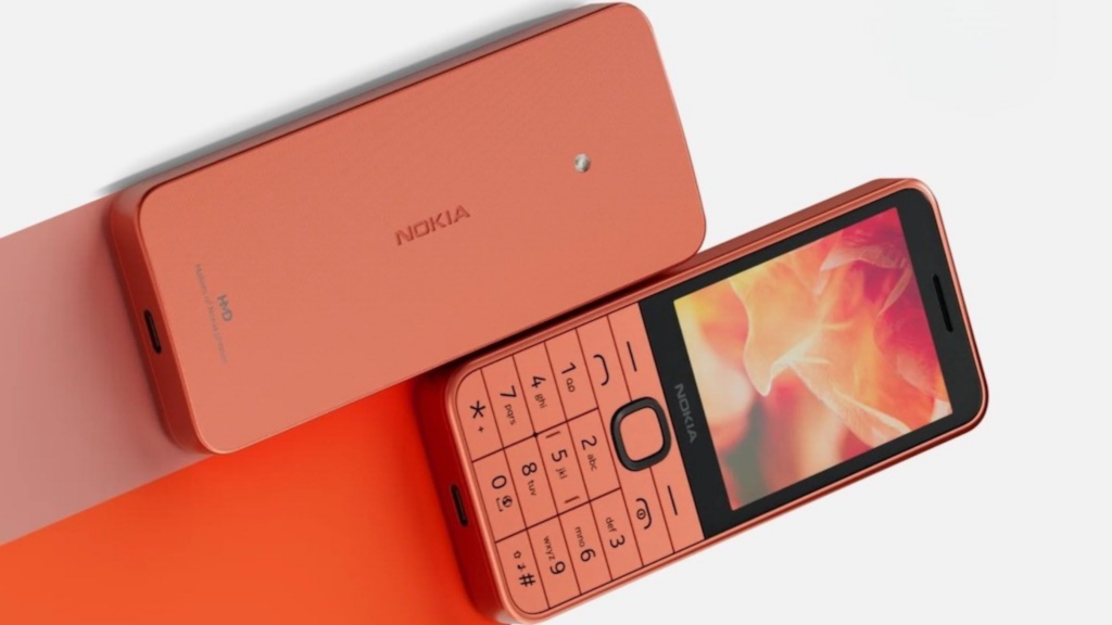 Điện thoại Nokia 220 4G màu cam năng động