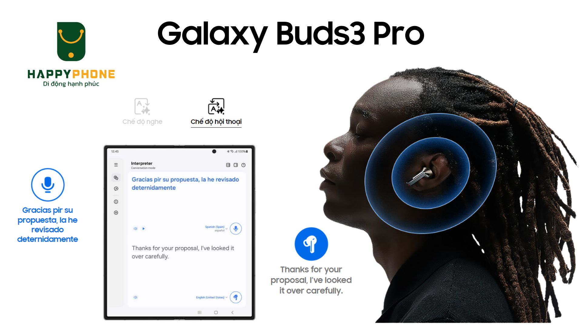 Galaxy Buds3 Pro có những tính năng AI