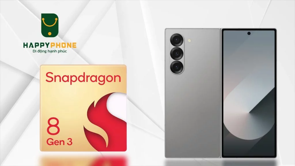 Galaxy Z Fold 6 trang bị chip Snapdragon 8 Gen 3 for Galaxy