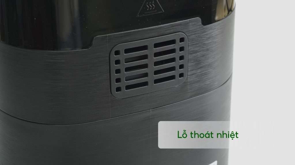 Lỗ thoát nhiệt Nồi Chiên Không Dầu Tefal 2In1 Easy Fry & Grill Precision EY505815 4.2L