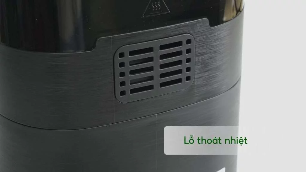 Lỗ thoát nhiệt Nồi Chiên Không Dầu Tefal 2In1 Easy Fry & Grill Precision EY505815 4.2L