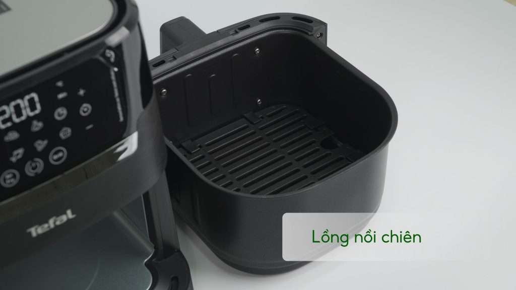 Lồng nồi chiên Nồi Chiên Không Dầu Tefal 2In1 Easy Fry & Grill Precision EY505815 4.2L