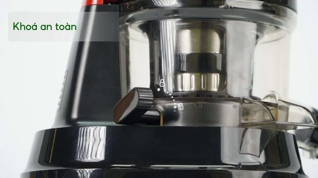 Máy Ép Chậm Tefal ZC150838 Khoá an toàn