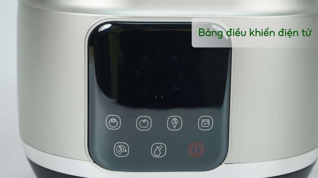 Máy Ép Chậm Tefal ZC420E38 0.8L Trắng Bảng điều khiển điện tử