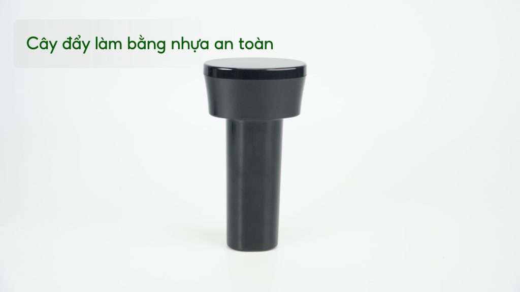 Máy Ép Chậm Tefal ZC420E38 0.8L Trắng Cây đẩy làm bằng nhựa an toàn