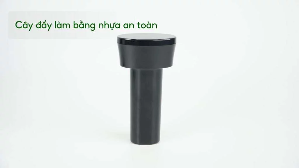 Máy Ép Chậm Tefal ZC420E38 0.8L Trắng Cây đẩy làm bằng nhựa an toàn