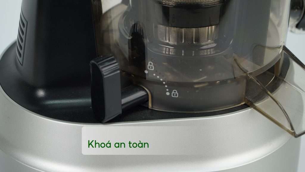 Máy Ép Chậm Tefal ZC420E38 0.8L Trắng Khoá an toàn