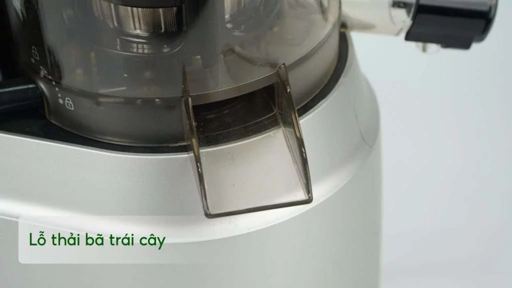 Máy Ép Chậm Tefal ZC420E38 0.8L Trắng Lỗ thải bã trái cây