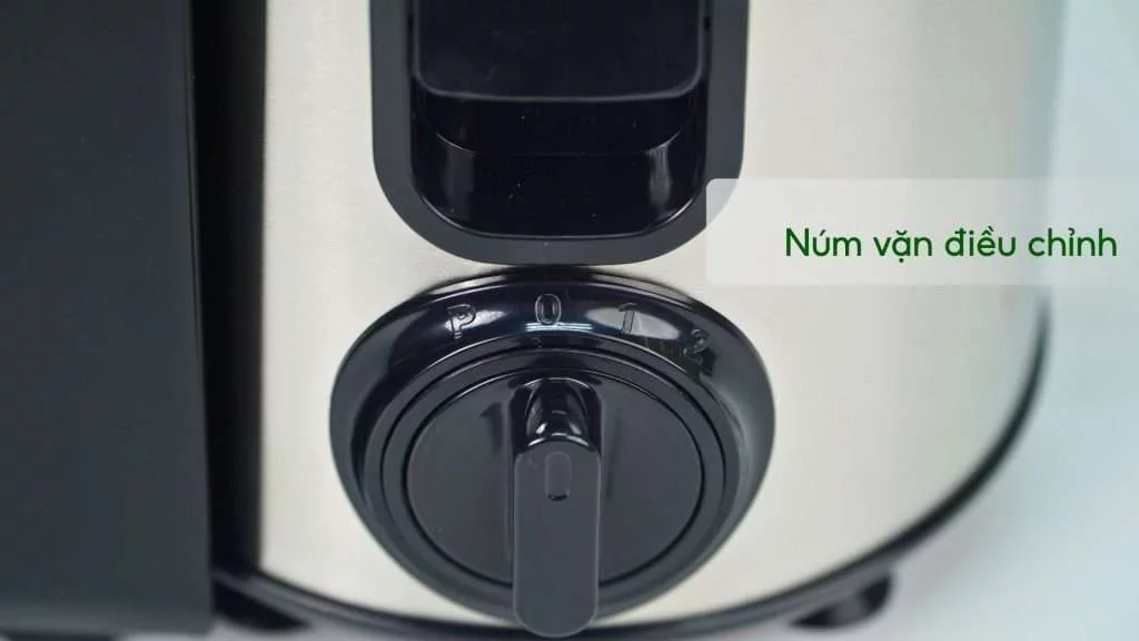 Máy Ép Trái Cây Tefal ZE420D38 Núm vặn điều chỉnh