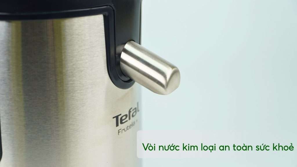 Máy Ép Trái Cây Tefal ZE420D38 Vòi nước kim loại an toàn sức khoẻ