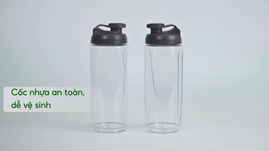 Máy Xay Sinh Tố Tefal Mix&Move BL15FD30 2 cốc nhựa