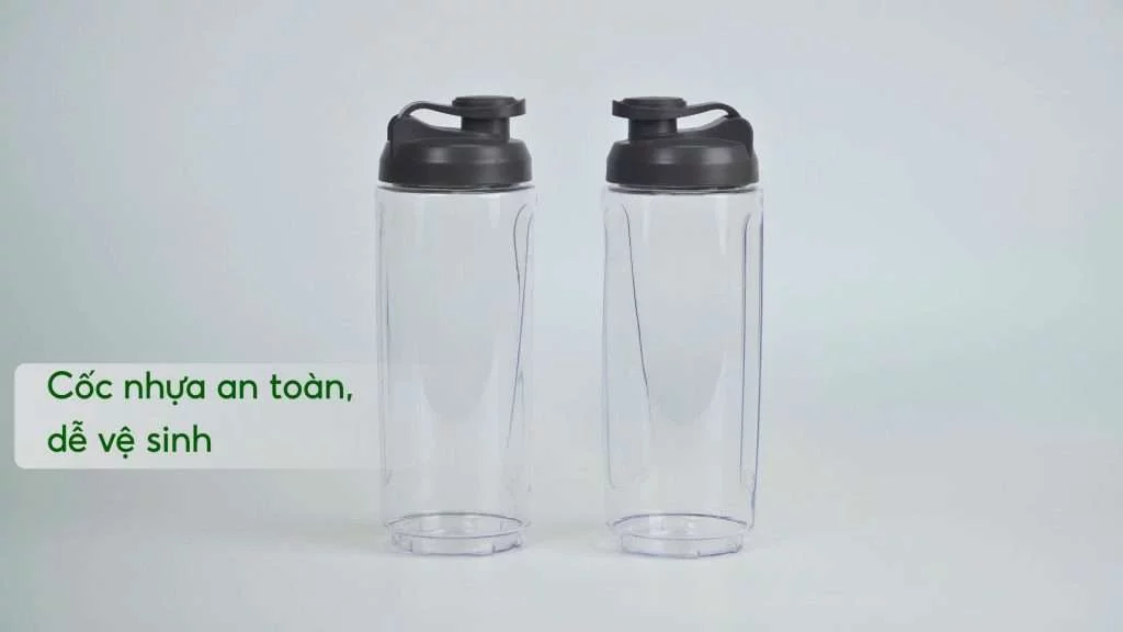 Máy Xay Sinh Tố Tefal Mix&Move BL15FD30 2 cốc nhựa