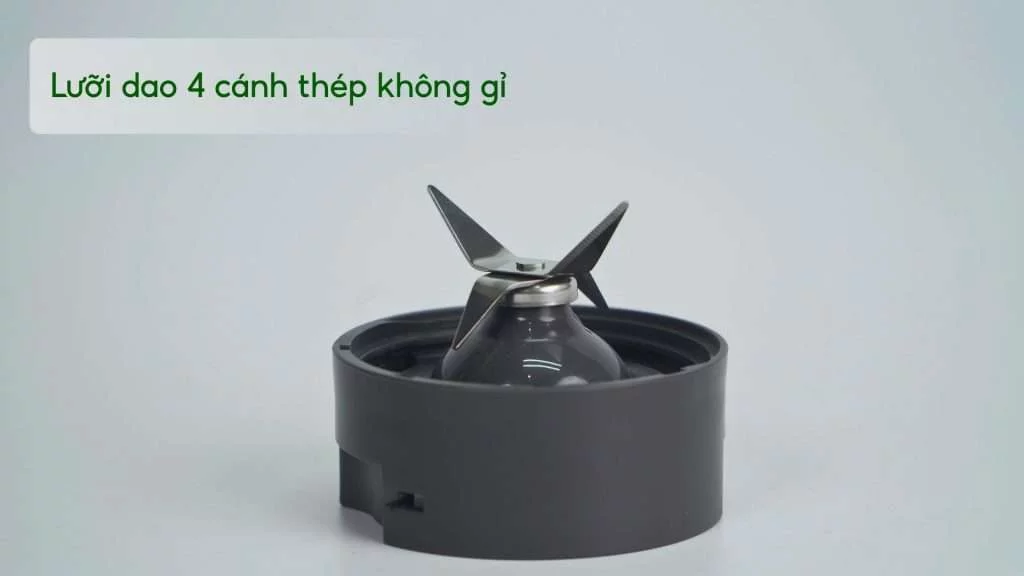 Máy Xay Sinh Tố Tefal Mix&Move BL15FD30 lưỡi dao 4 cánh thép không gỉ